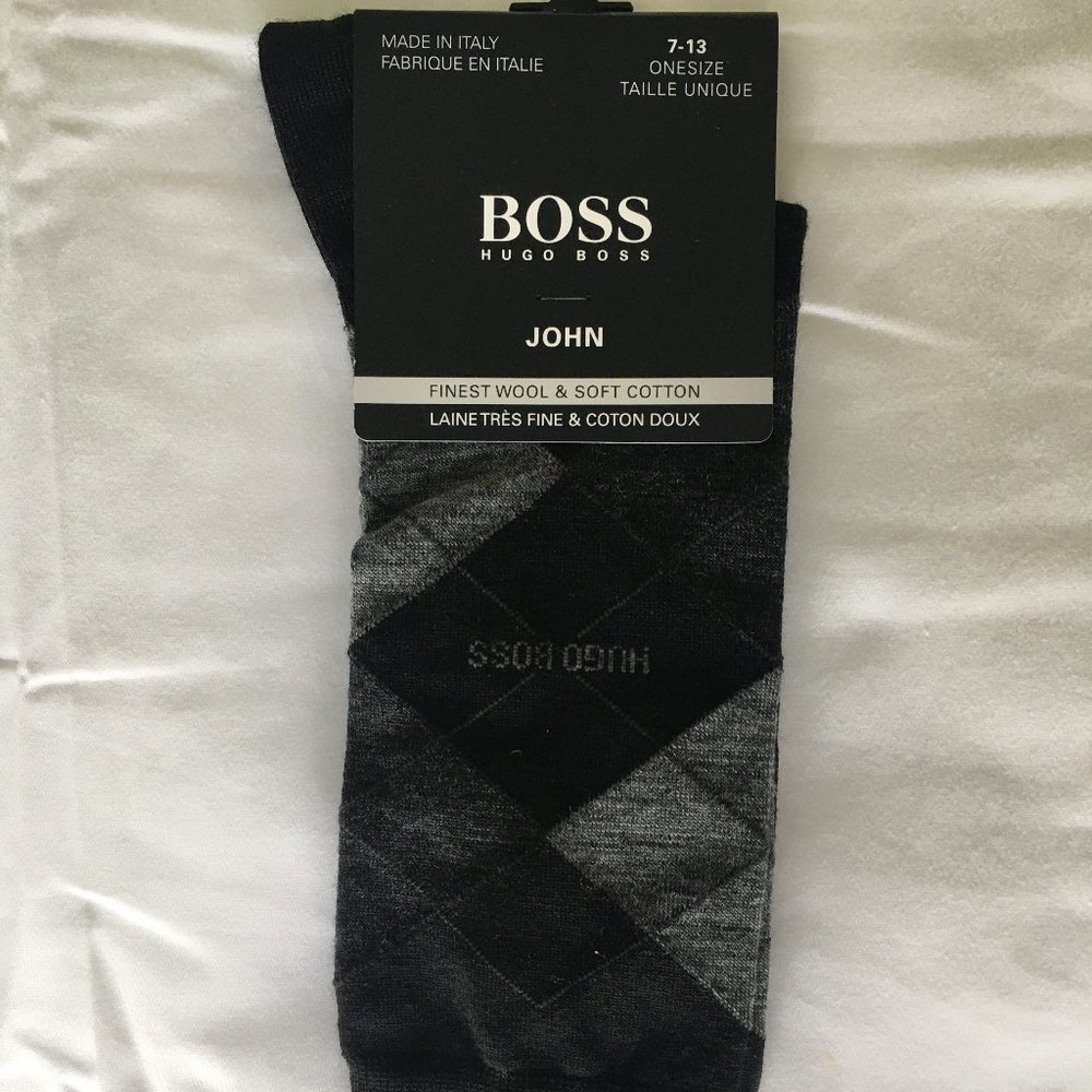 NWT Hugo Boss JOHN Pair of Men's Socks Size 7-13